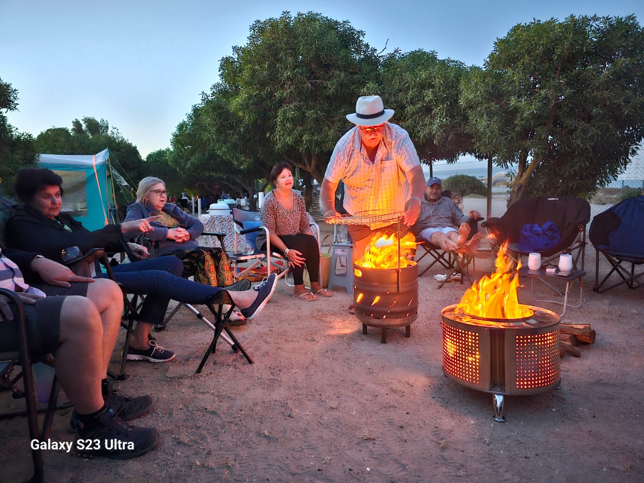 Riaan was a great help wioth the braai